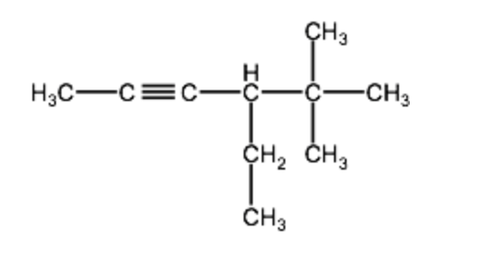 Name each of the following alkynes. Spell out the | Chegg.com