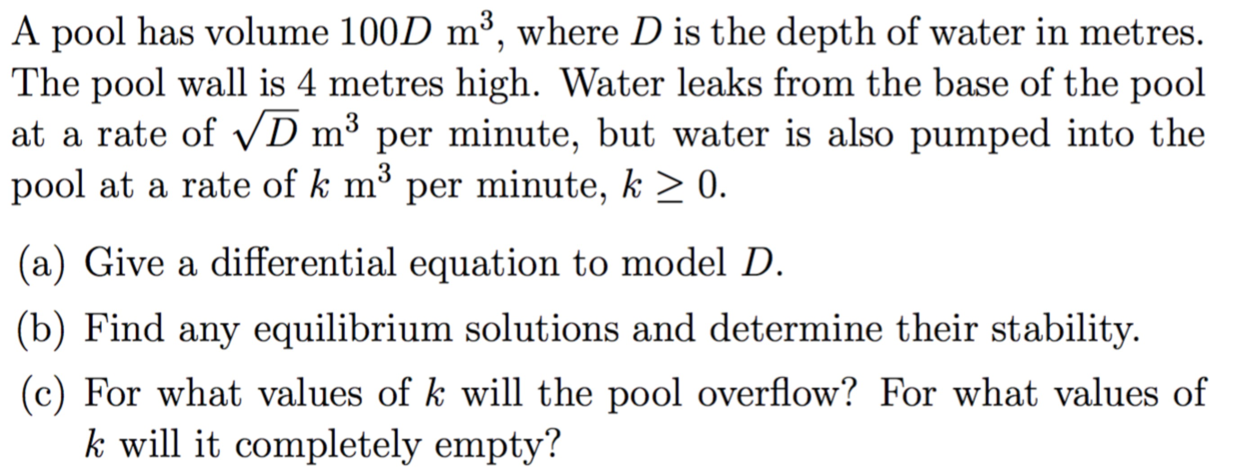 solved-a-pool-has-volume-100-d-m-3-where-d-is-the-depth-of-chegg