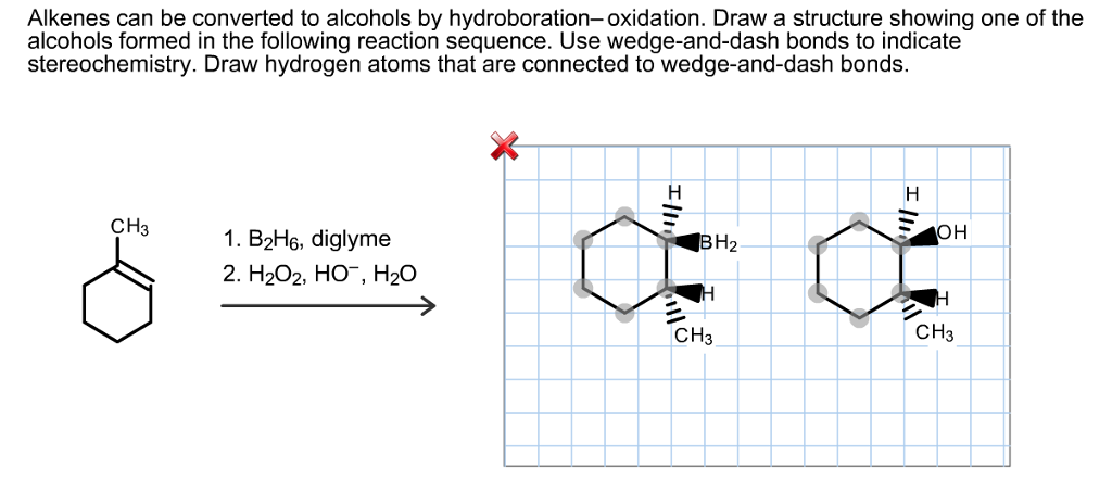 Solved: Alkenes Can Be Converted To Alcohols By Hydroborat... | Chegg.com