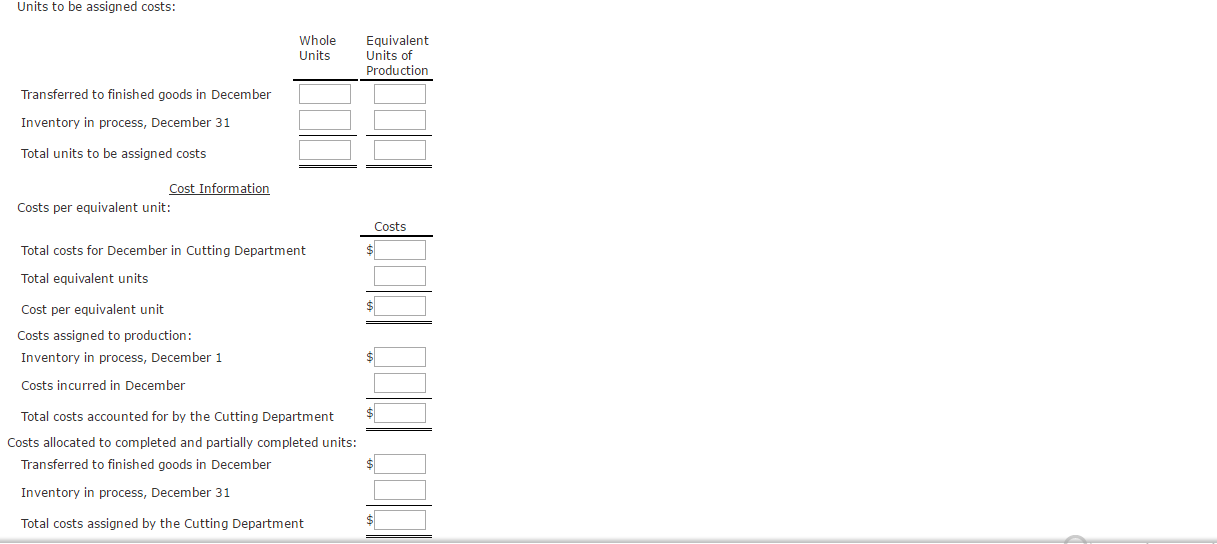 Solved Cost of Production Report: Average Cost Method Use | Chegg.com