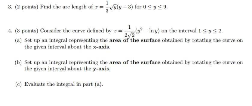 solved-3-2-points-find-the-arc-length-of-x-3ywv-3-for-chegg