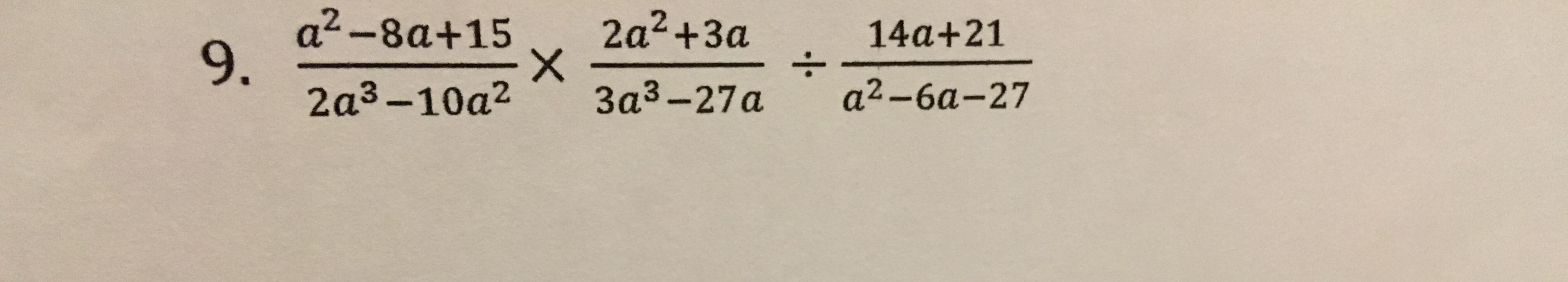 find the root of 2 x square 7 x 3 0