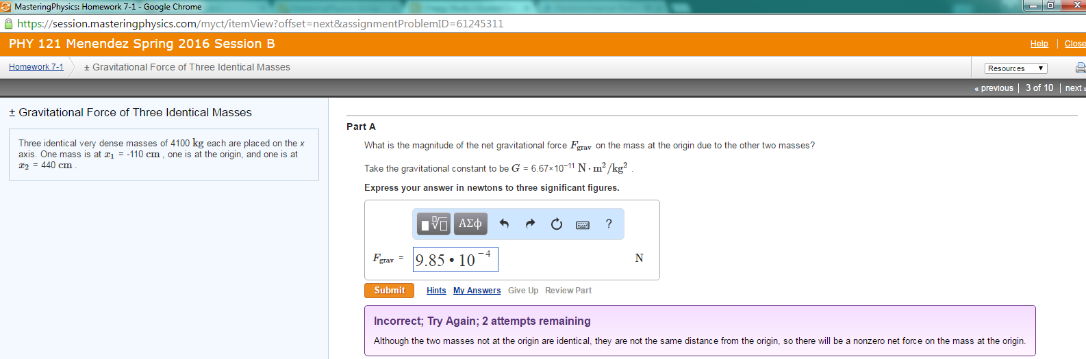 Mastering physics homework help