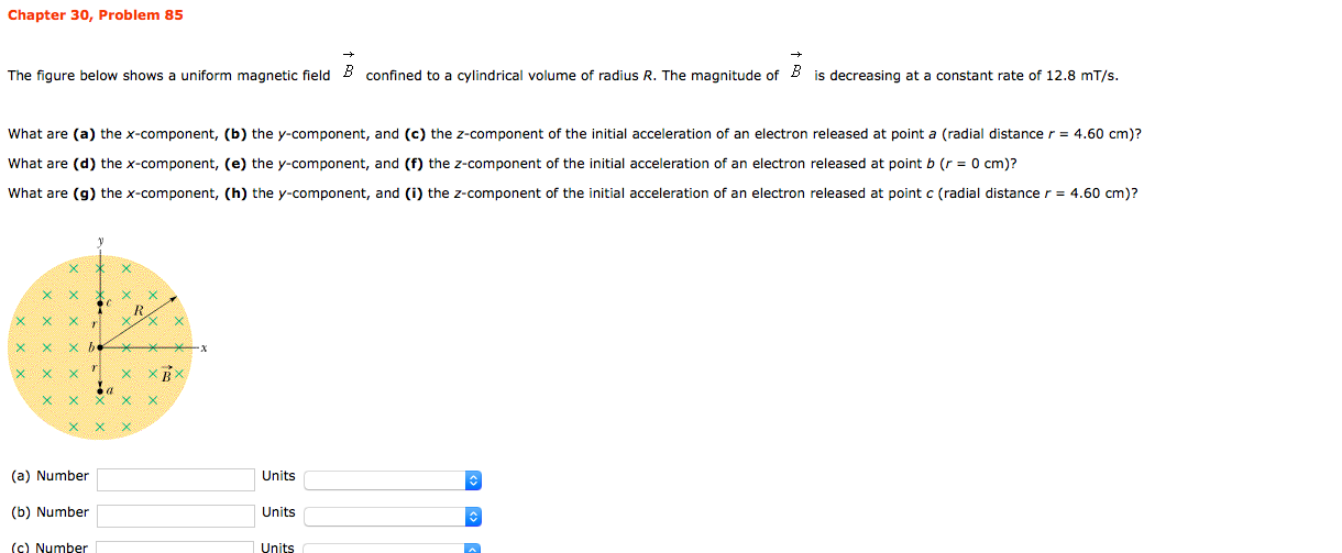 Solved The figure below shows a uniform magnetic field B | Chegg.com
