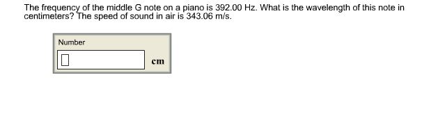 Solved The frequency of the middle G note on a piano is | Chegg.com