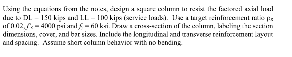 Solved Using the equations from the notes, design a square | Chegg.com