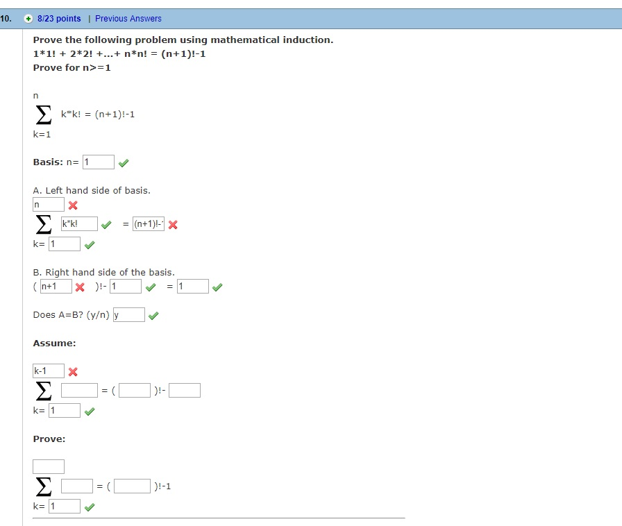 Solved Prove The Following Problem Using | Chegg.com