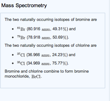 Bromine isotopes