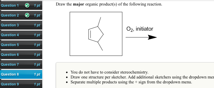 Draw The Major Organic Product(s) Of The Following... | Chegg.com Draw The Major Organic Product(s) Of The Following... | Chegg.com