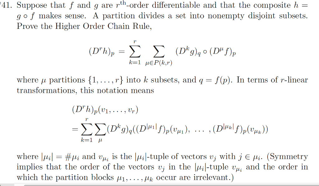 Solved Suppose that f and g are r^thorder differentiable