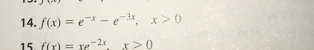 Solved 1 1. f (x) = e ai sin x In Problems 13-16 find the | Chegg.com