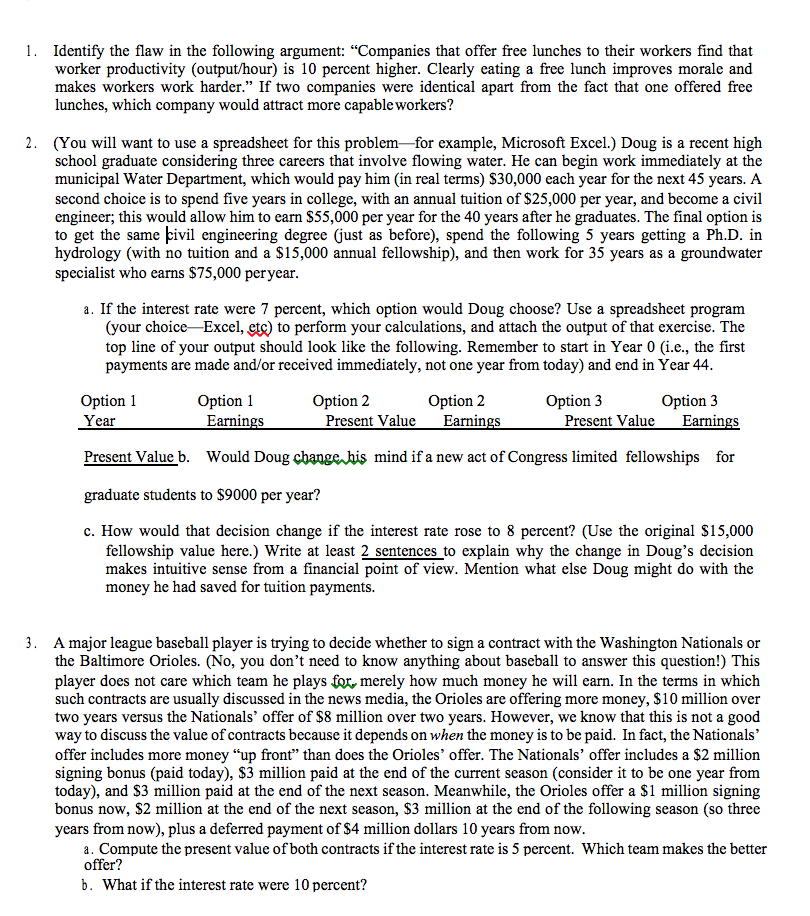 Solved Identify the flaw in the following argument