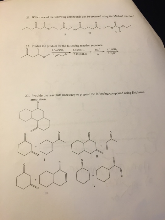 Solved 21) which one of the following compounds can be | Chegg.com