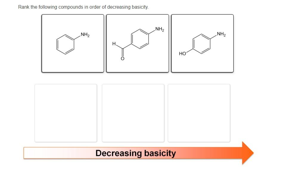 arrange these compounds by their expected boiling point