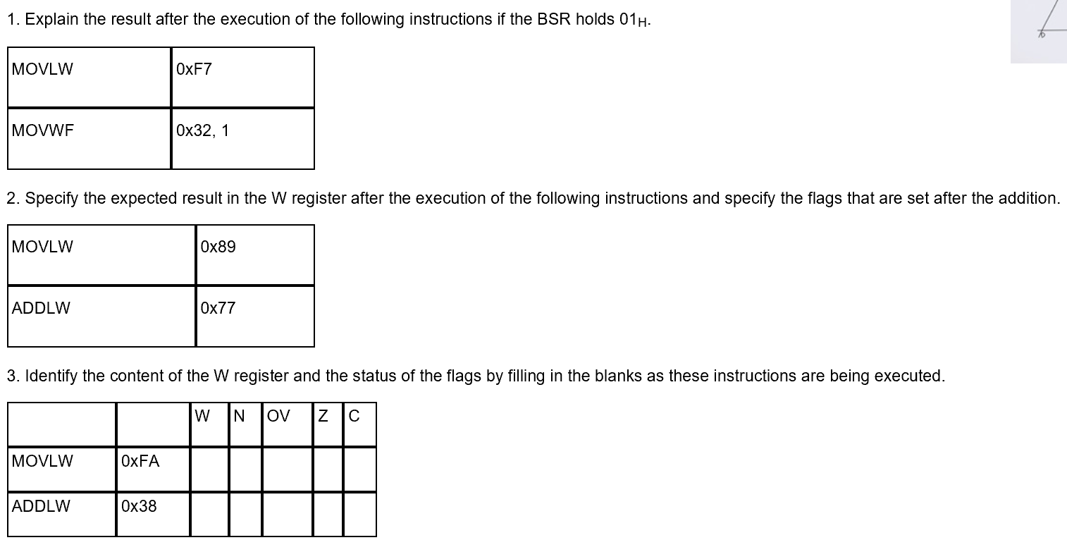 Solved Explain The Result After The Execution Of The | Chegg.com