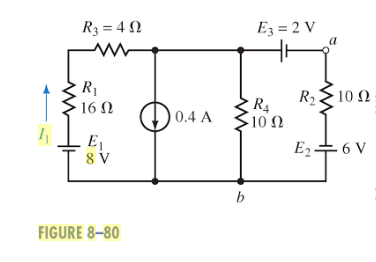 Solved Use mesh analysis for the circuit of Figure 8–80 to | Chegg.com