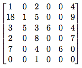 Solved How to find the determinant of a 6x6 matrix? Please | Chegg.com