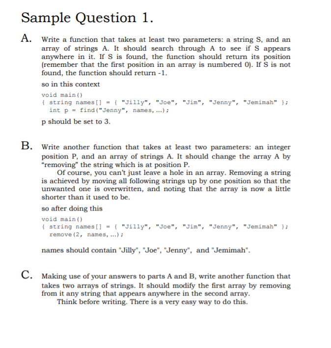 Solved Use C++ to solve the following question in the | Chegg.com