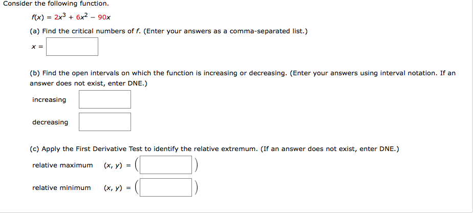 solved-consider-the-following-function-f-x-2x-3-6x-2-chegg