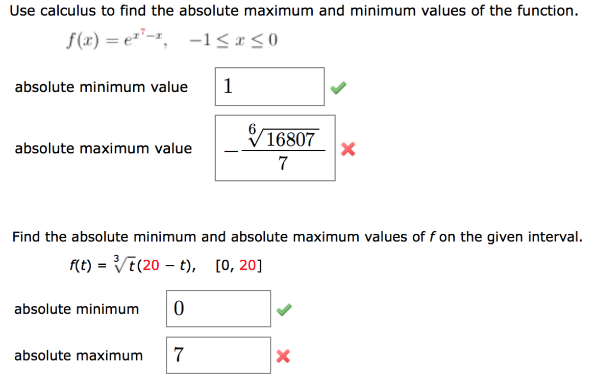 solved-use-calculus-to-find-the-absolute-maximum-and-minimum-chegg