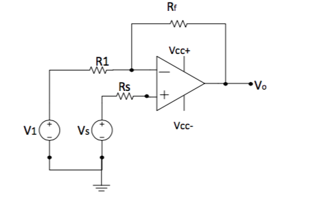 Solved in the following non-inverting amplifier with level | Chegg.com