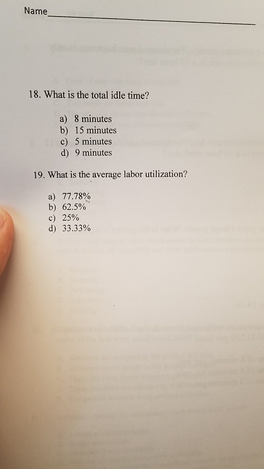 name-18-what-is-the-total-idle-time-a-8-minutes-b-chegg