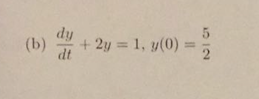Solved 1 Solve The Following Des And Ivps Chegg Solved 1 Solve The Following Des And Ivps Chegg