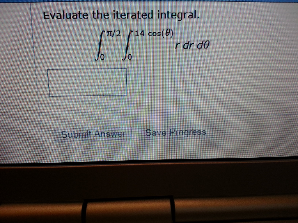 Solved Evaluate The Iterated Integral Integral Pi 2 0