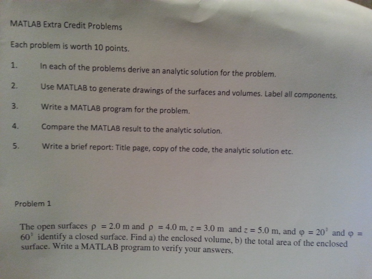 Solved In Each Of The Problems Derive An Analytic Solution | Chegg.com