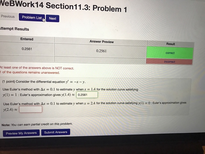 Solved Consider The Differential Equation Y x Y Use Chegg