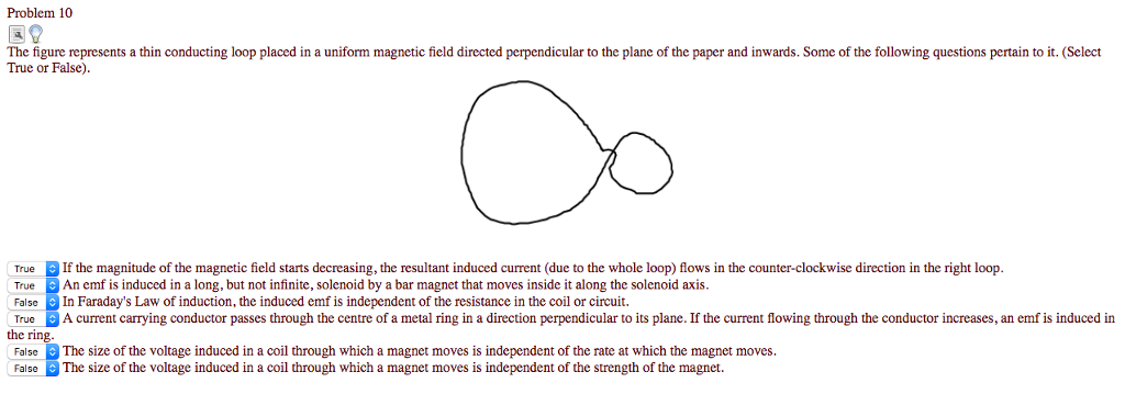 Solved Problem 10 The figure represents a thin conducting | Chegg.com