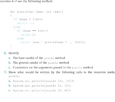 Solved Identify The base case(s) of the puzzle method The | Chegg.com