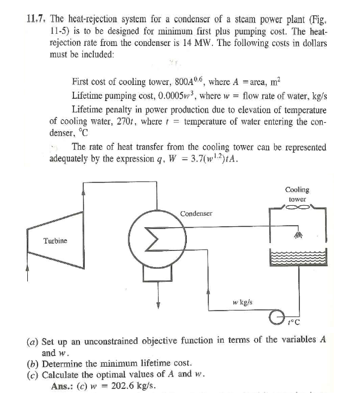 117-the-heat-rejection-system-for-a-condenser-of-a-chegg