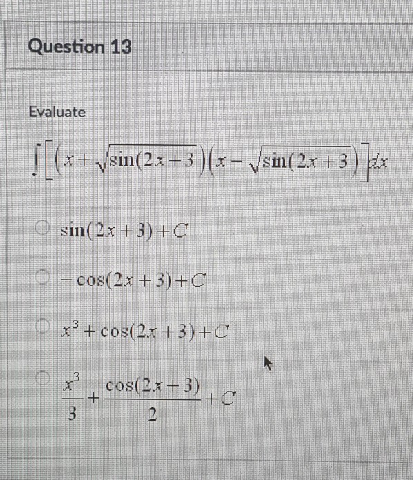 find the value of x 2 sin 3x root 3