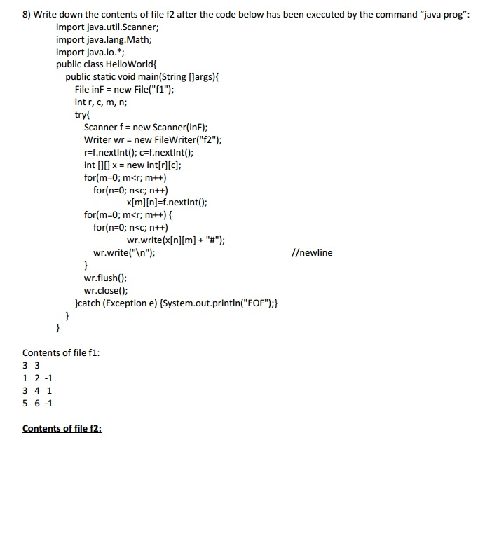 Solved I would like to get the output of this code and the