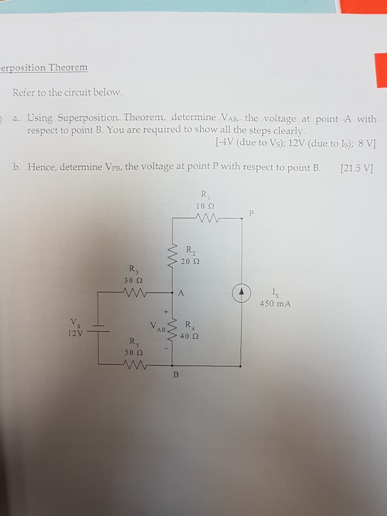 Solved Refer to the circuit below. a. Using | Chegg.com