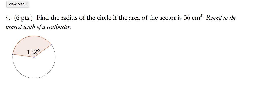 find the area of a circle of radius 31 cm