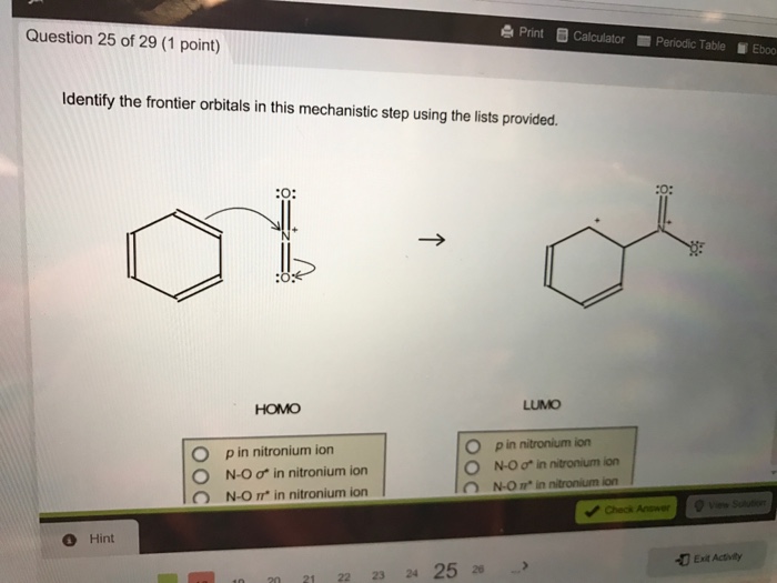 Solved Identify the frontier orbitals of each | Chegg.com