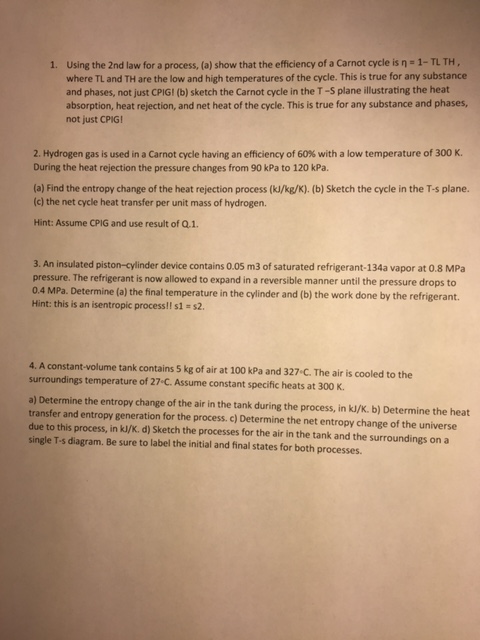 THERMODYNAMIC INTERVIEW QUESTIONS visual data 6