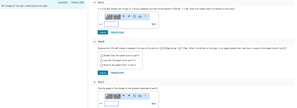 Solved Part A What is the potential difference between the | Chegg.com