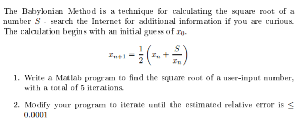 solved-the-babylonian-method-is-a-technique-for-calculating-chegg