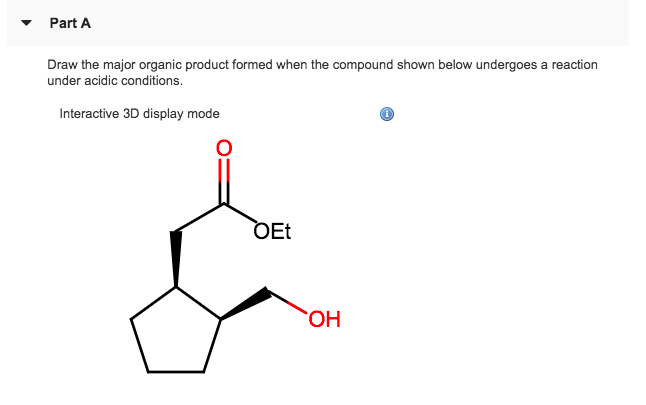 Solved Part A Draw the major organic product formed when | Chegg.com