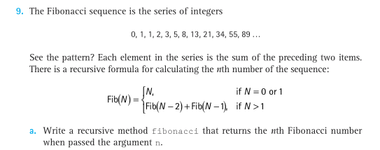 Solved The Fibonacci sequence is the series of integers 0, | Chegg.com