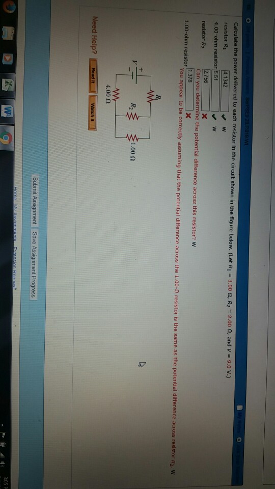 Solved Calculate The Power Delivered To Each Resistor In T | Chegg.com