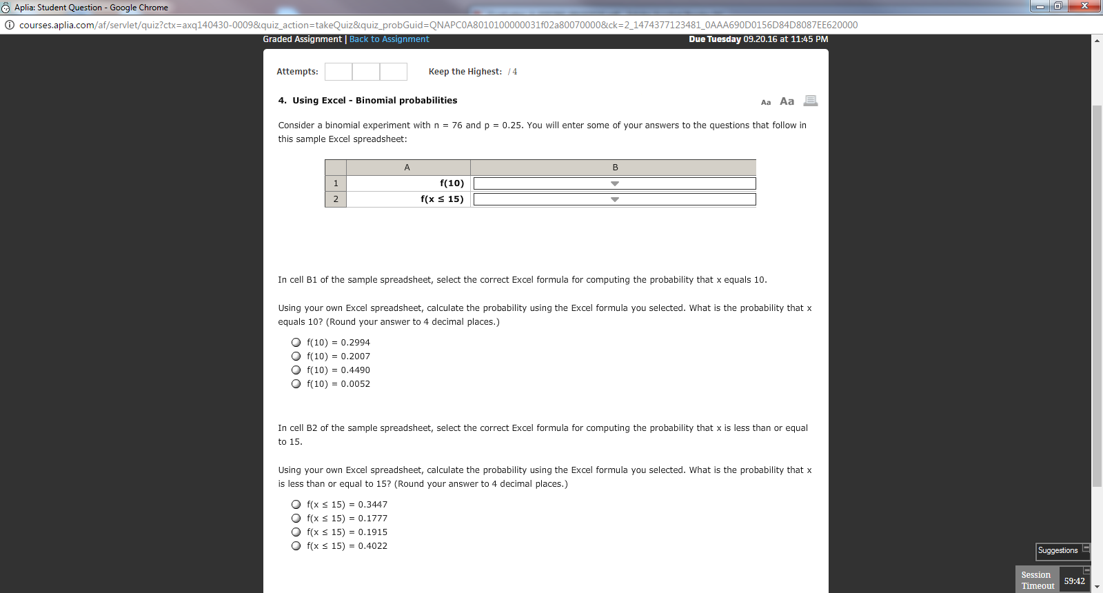 binomial experiment questions