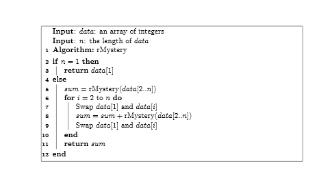 Solved 2. Write a recurrence that describes the woret-case | Chegg.com