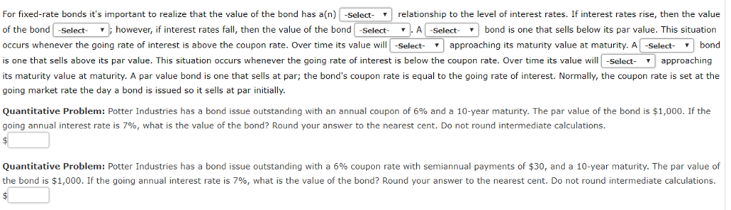 solved-for-fixed-rate-bonds-it-s-important-to-realize-that-chegg