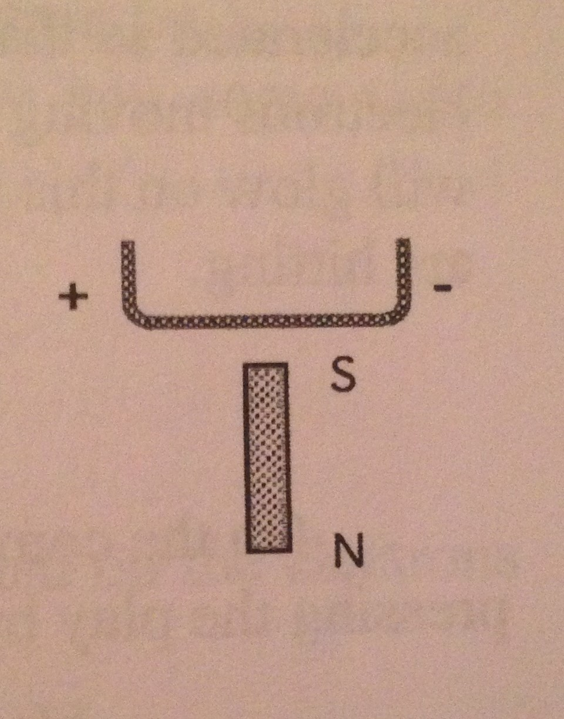 Solved inside the wire, negative charges (electrons) are
