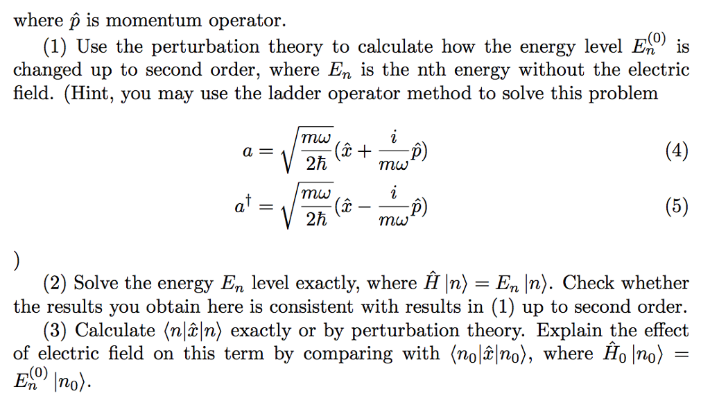 solved-2-non-degenerate-perturbation-theory-perturbative-chegg