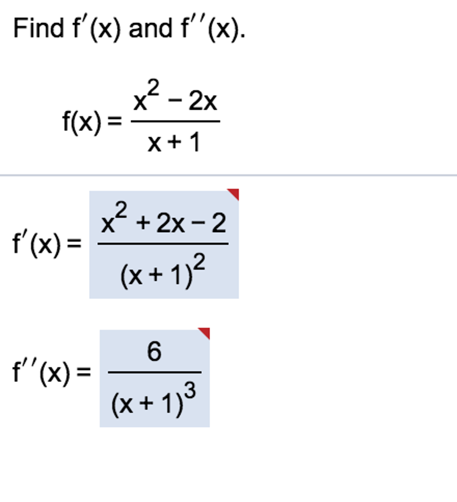 solved-find-f-x-and-f-x-f-x-x-2-2x-x-1-f-x-chegg